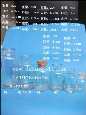 小口试剂瓶/试剂瓶价格/批发试剂瓶/定做试剂瓶/药用玻璃瓶