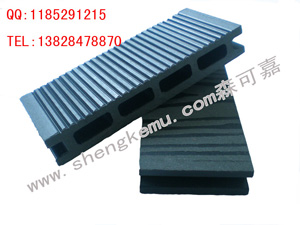 14521树纹塑木WPC仿木户外地板防水防滑栈道花园别墅